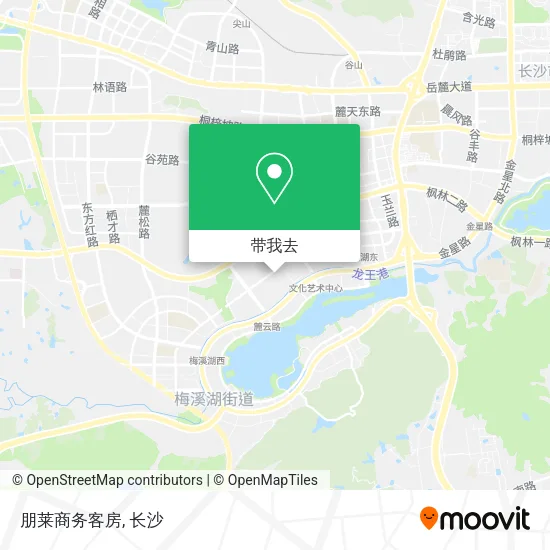 朋莱商务客房地图