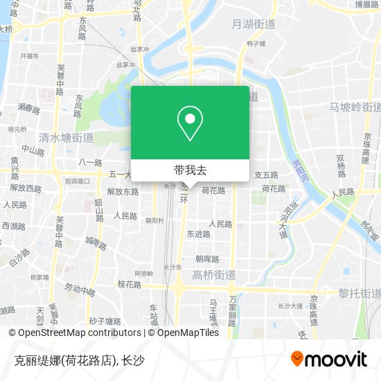 克丽缇娜(荷花路店)地图