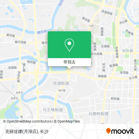 克丽缇娜(月湖店)地图