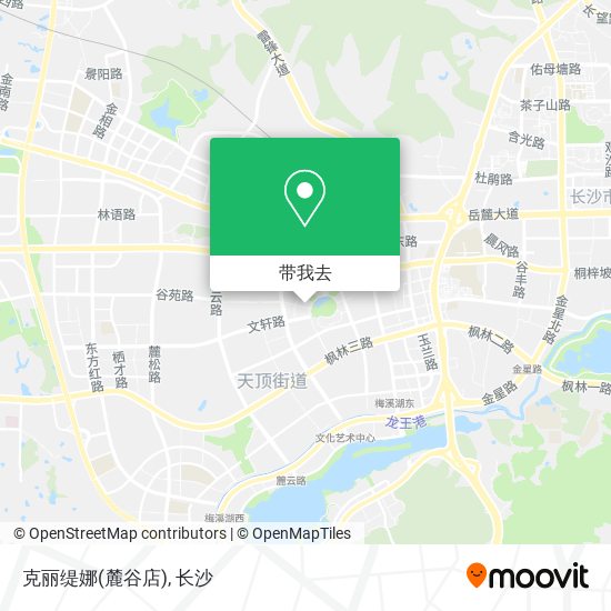 克丽缇娜(麓谷店)地图