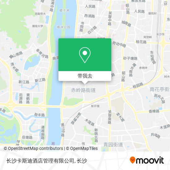 长沙卡斯迪酒店管理有限公司地图