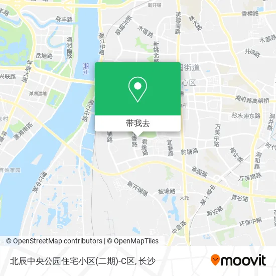 北辰中央公园住宅小区(二期)-C区地图
