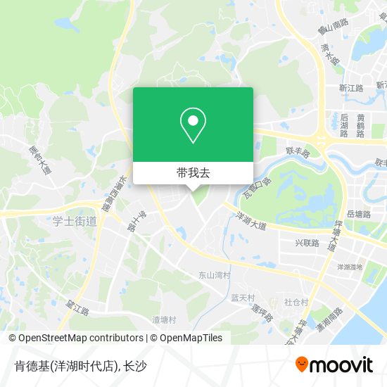 肯德基(洋湖时代店)地图