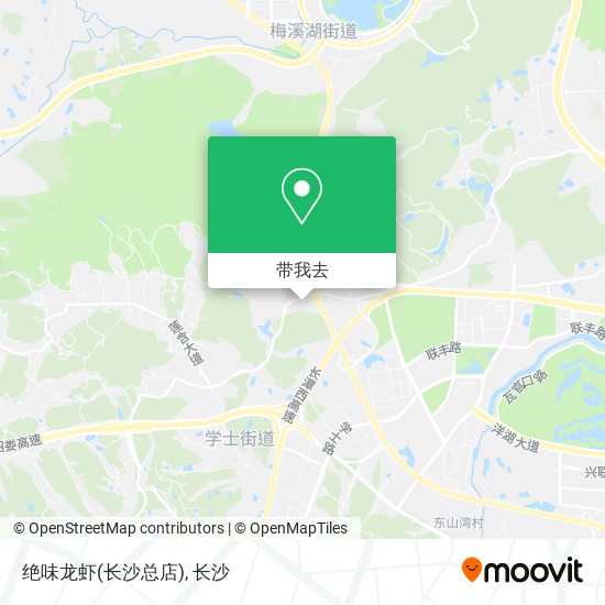 绝味龙虾(长沙总店)地图