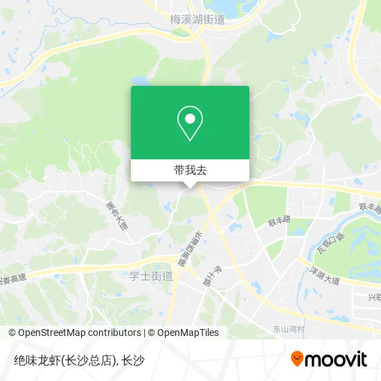 绝味龙虾(长沙总店)地图