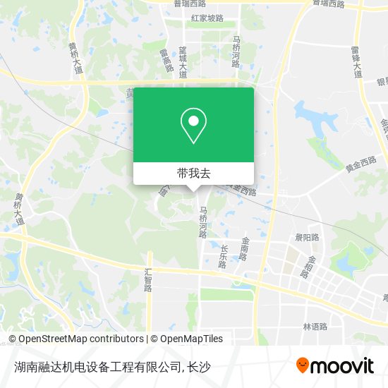 湖南融达机电设备工程有限公司地图