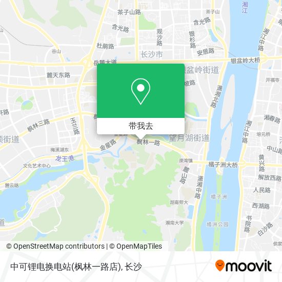 中可锂电换电站(枫林一路店)地图