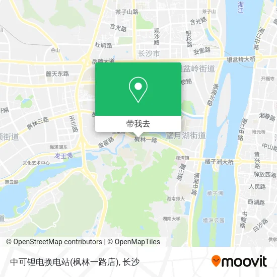 中可锂电换电站(枫林一路店)地图