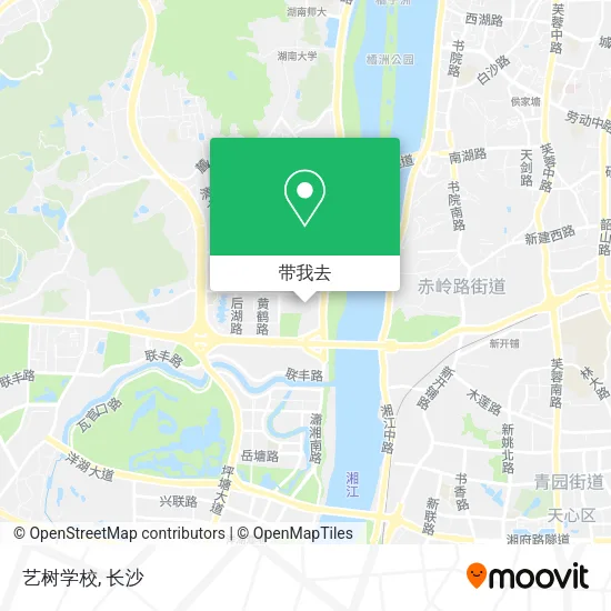 艺树学校地图