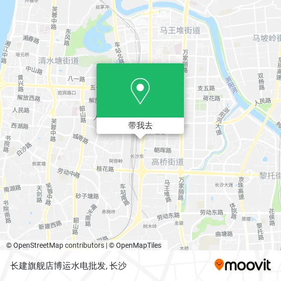 长建旗舰店博运水电批发地图