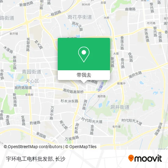 宇环电工电料批发部地图