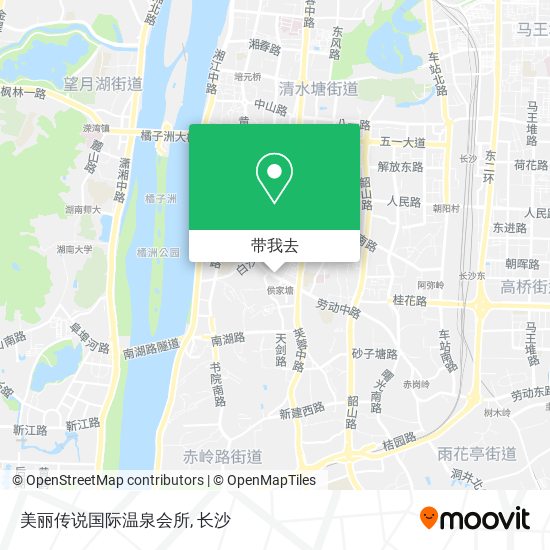美丽传说国际温泉会所地图