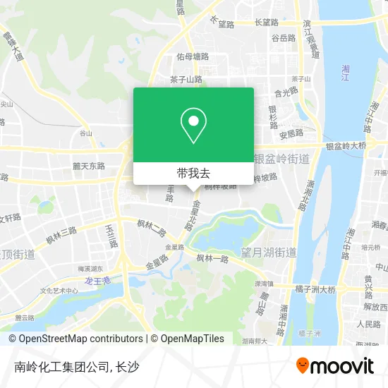 南岭化工集团公司地图