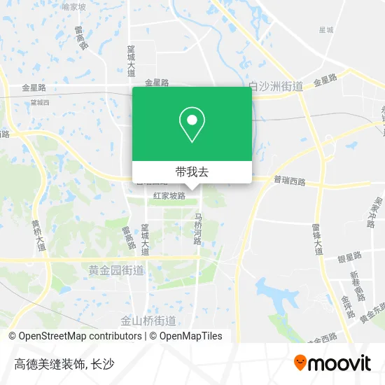 高德美缝装饰地图