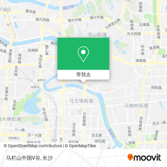 马栏山中国V谷地图