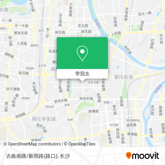 古曲南路/新雨路(路口)地图