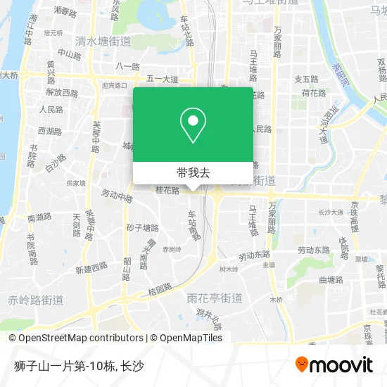 狮子山一片第-10栋地图