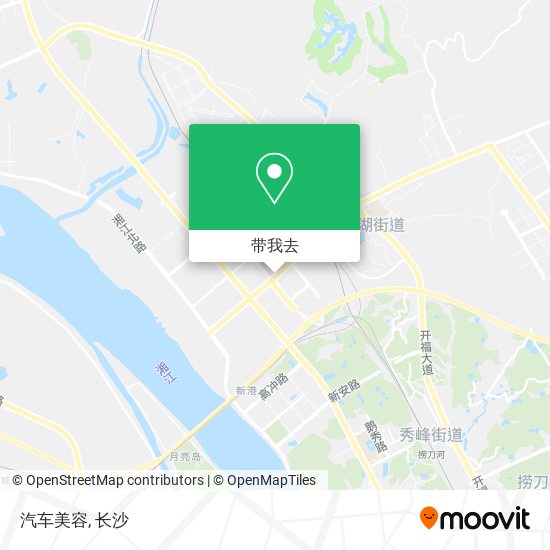 汽车美容地图