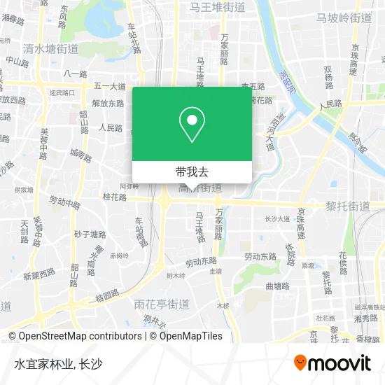 水宜家杯业地图