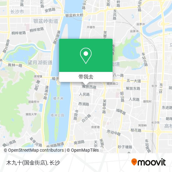 木九十(国金街店)地图