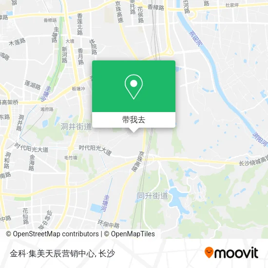 金科·集美天辰营销中心地图