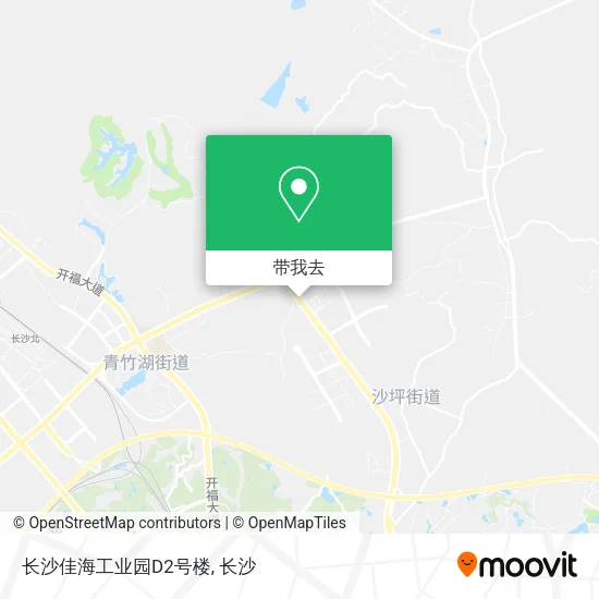 长沙佳海工业园D2号楼地图