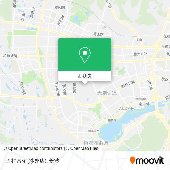 五福富侨(涉外店)地图
