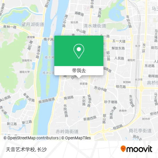天音艺术学校地图