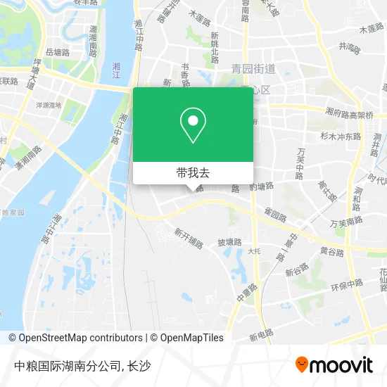 中粮国际湖南分公司地图