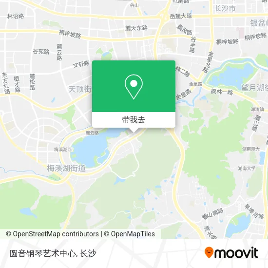 圆音钢琴艺术中心地图