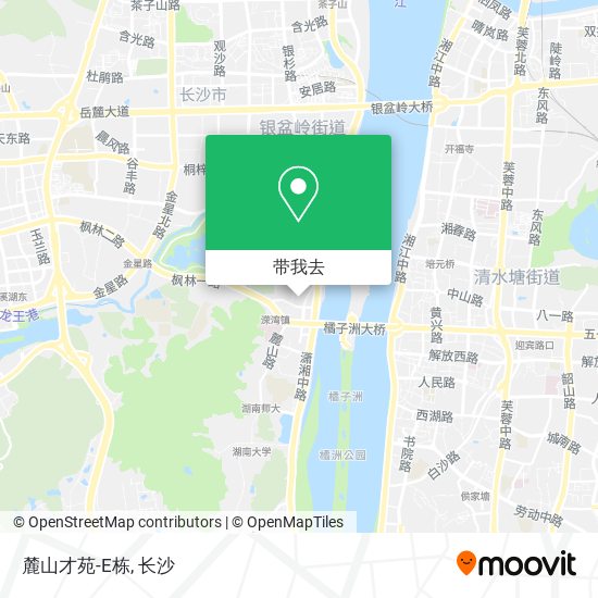 麓山才苑-E栋地图