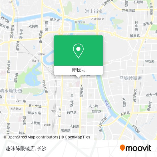 趣味陈眼镜店地图