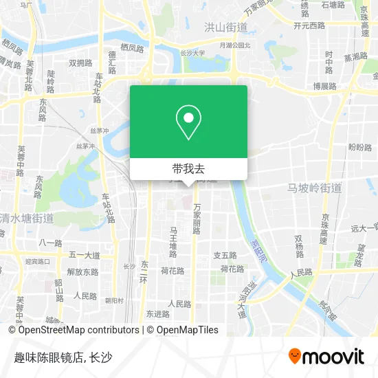 趣味陈眼镜店地图