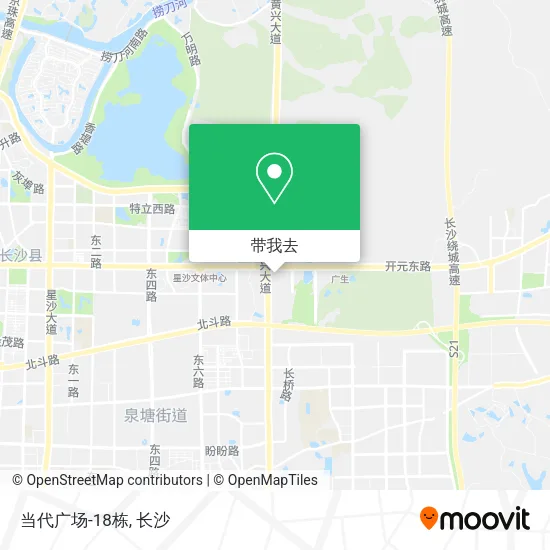 当代广场-18栋地图