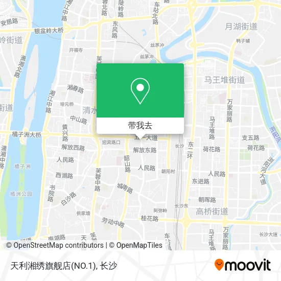 天利湘绣旗舰店(NO.1)地图