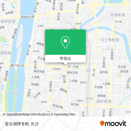 斐乐潮牌专柜地图
