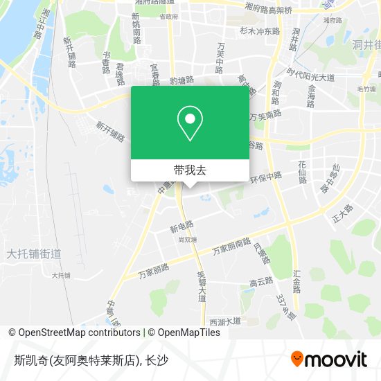 斯凯奇(友阿奥特莱斯店)地图