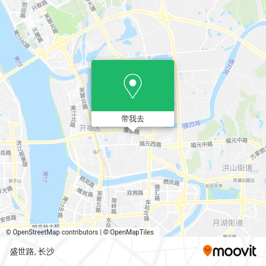 盛世路地图