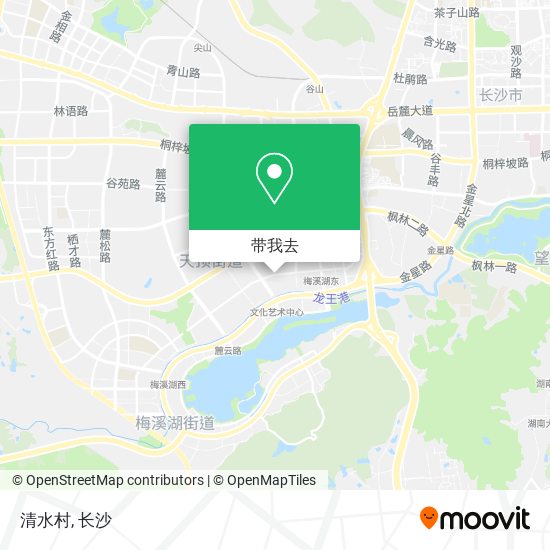 清水村地图