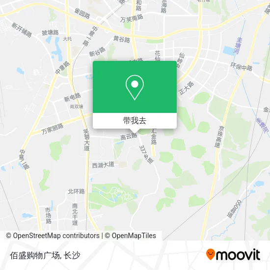 佰盛购物广场地图