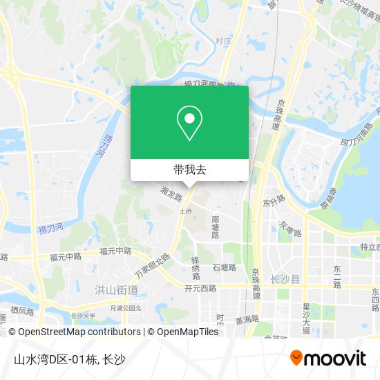 山水湾D区-01栋地图