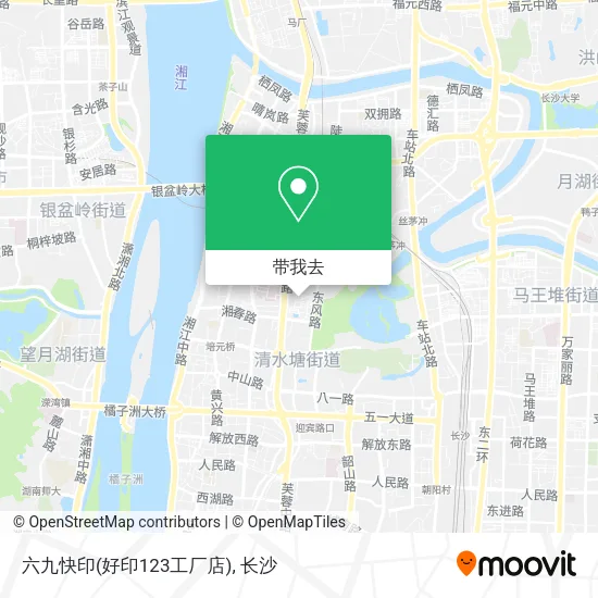 六九快印(好印123工厂店)地图