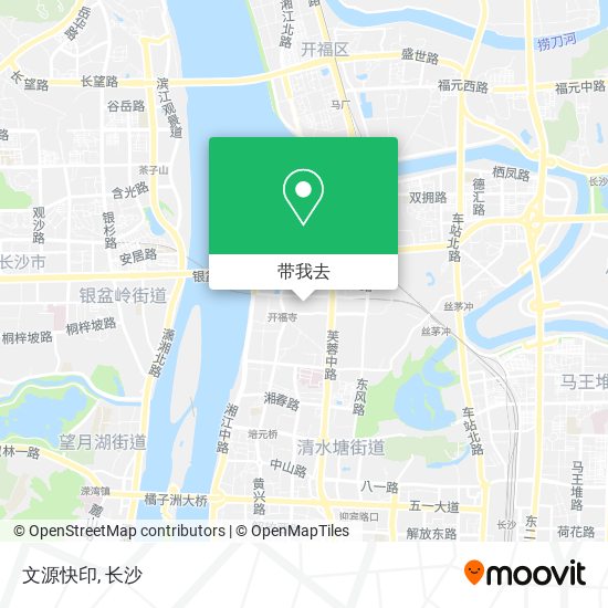 文源快印地图