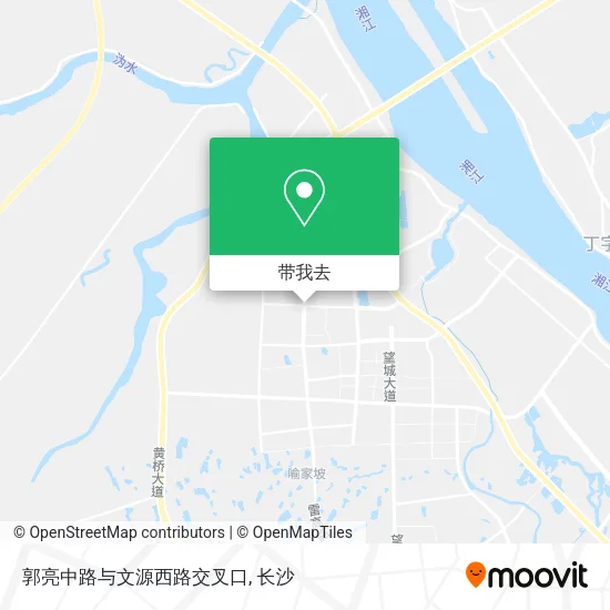 郭亮中路与文源西路交叉口地图
