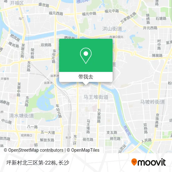 坪新村北三区第-22栋地图