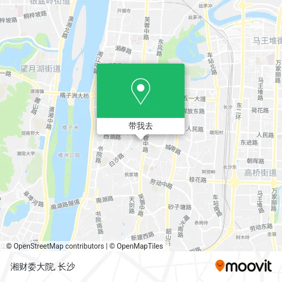 湘财委大院地图