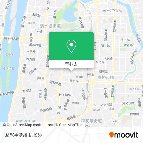精彩生活超市地图