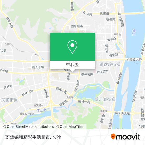 蔚然锦和精彩生活超市地图