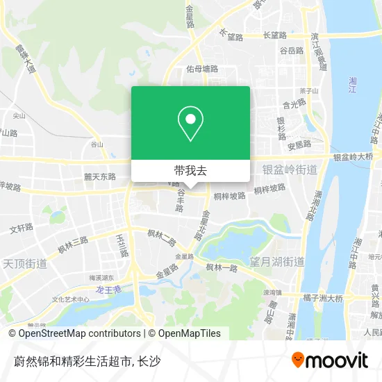 蔚然锦和精彩生活超市地图