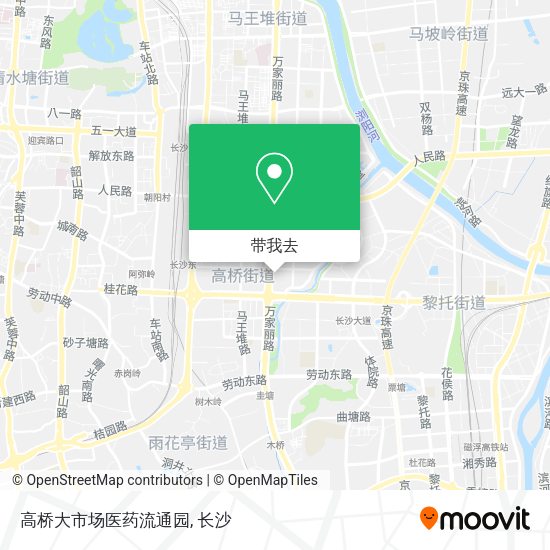 高桥大市场医药流通园地图